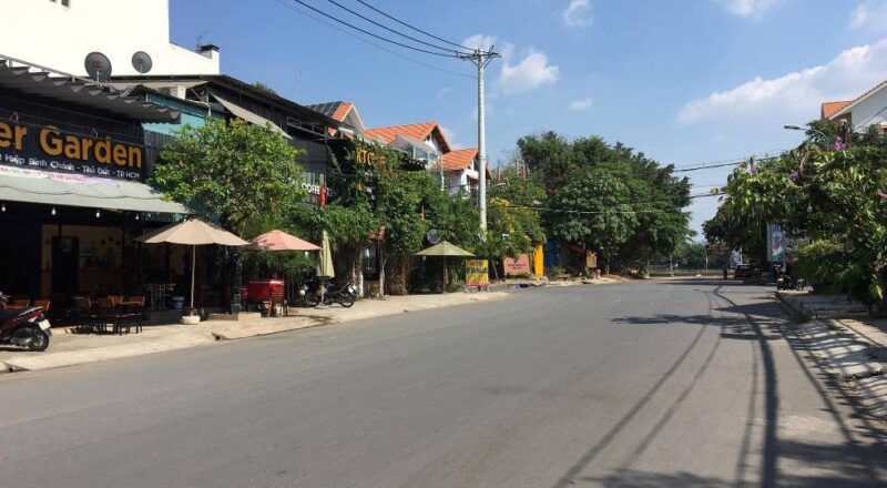 Lô đất có diện tích 125m2 ngay khu dân cư ven sông Sài Gòn, gần Gigamall ở phường Hiệp Bình Chánh quận Thủ Đức