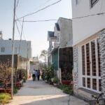 Những căn nhà xây dựng trên đất nông nghiệp do ông Lê Tấn Tài đứng tên vừa được UBND phường Hiệp Bình Chánh lập biên bản xử lý ngày 18-2.