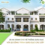 Aqua City dành riêng 25 ha cho hệ thống giáo dục các cấp tiêu chuẩn quốc tế.