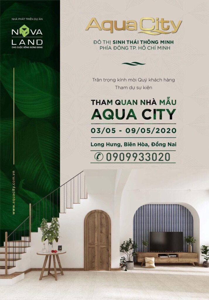 Chính thức khai trương nhà mẫu dự án đô thị sinh thái thông minh Aqua City