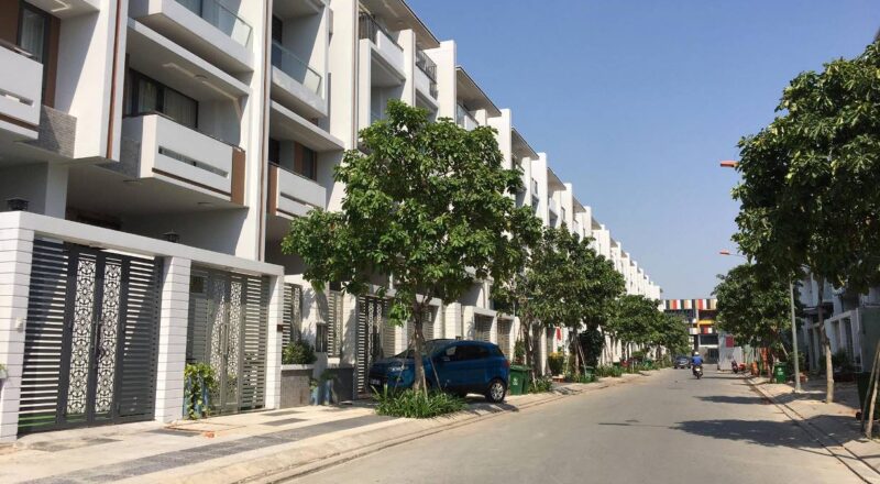 Nhà phố 85m2 trong khu đô thị Vạn Phúc ở phường Hiệp Bình Phước, quận Thủ Đức.
