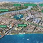 Phối cảnh tổng thể khu đô thị Vạn Phúc City.