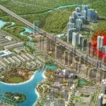 Vị trí của phân khu The Origami trong tổng thể đại đô thị Vinhomes Grand Park sắp được mở bán.