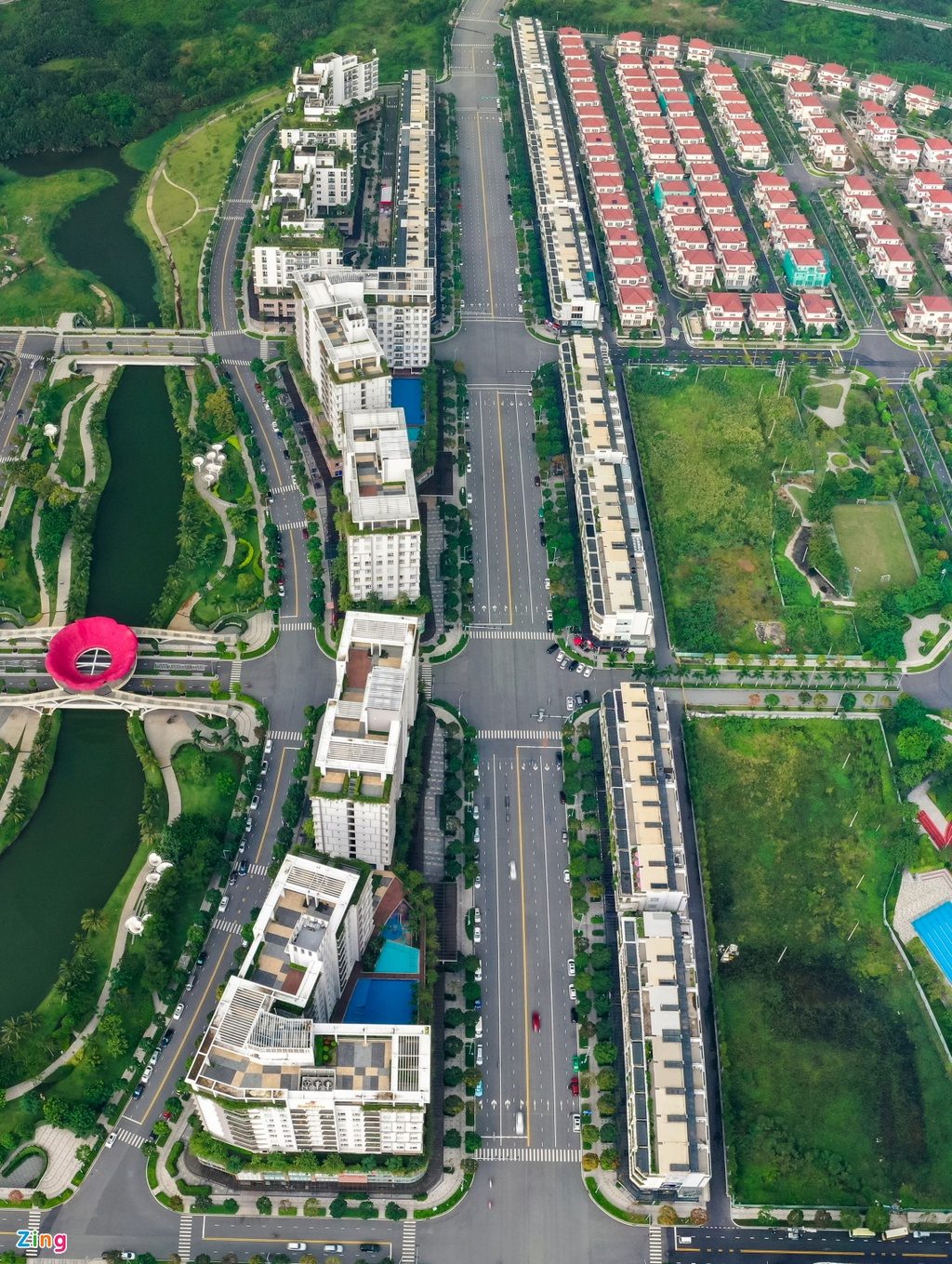 Dãy nhà phố đường Nguyễn Cơ Thạch tại Khu đô thị Sala tăng giá 50 tỷ đồng/căn chỉ sau 5 năm.