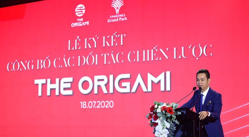 Vinhomes Grand Park ký kết và công bố đối tác chiến lược The Origami