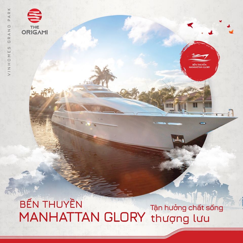 Bến thuyền The Manhattan Glory tận hưởng cuộc sống thượng lưu tại Vinhomes Grand Park.