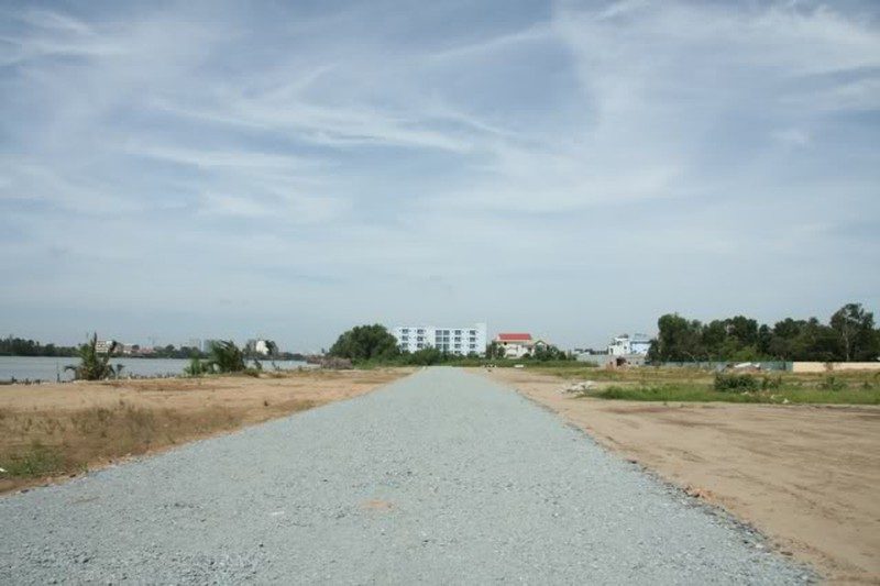 Khu đất sẽ phát triển dự án Saigonres Riverside ở phường Hiệp Bình Chánh, quận Thủ Đức.