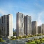 Phối cảnh tổng thể Masteri Centre Point trung tâm Đại đô thị Vinhomes Grand Park.