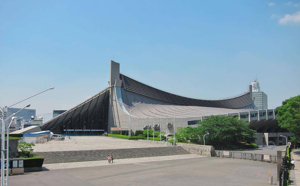 Sân vận động quốc gia Yoyogi tại Nhật Bản, một trong những công trình tiêu biểu được thiết kế bởi Tange đơn vị đối tác thiết kế của Masterise Homes.