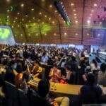 Sự kiện ra mắt Masteri Centre point thu hút hàng ngàn các khách hàng quan tâm.