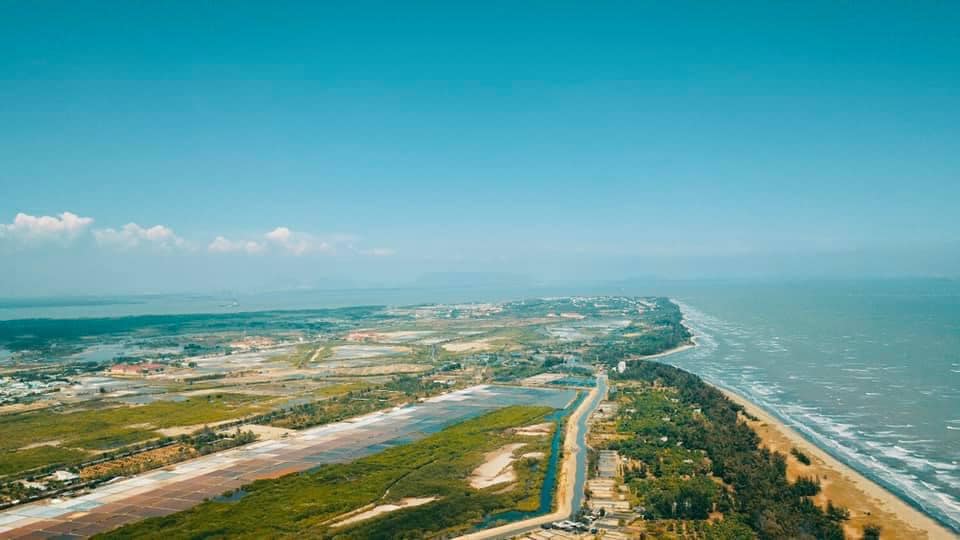 Biển Cần Giờ nơi sắp thành đại công trường khu đô thị du lịch lấn biển quy mô gần 3000 hecta của Vingroup.