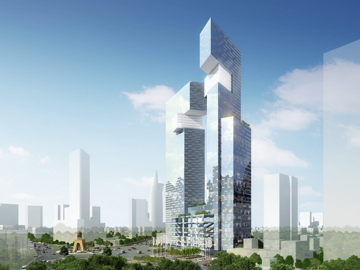 Phối cảnh dự án căn hộ siêu sang One Central Saigon trung tâm Sài Gòn sắp mở bán giá 700 triệu/m2