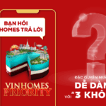 Câu hỏi thường gặp về chương trình Vinhomes Priority đặc quyền mua nhà Vinhomes với ưu đãi 3 không