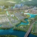 Phối cảnh tổng thể đại đô thị Vinhomes Grand Park và phân khu dinh thự đẳng cấp.