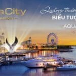 Aqua Marina quảng trường du thuyền biểu tượng thượng lưu tại dô thị sinh thái Aqua City.