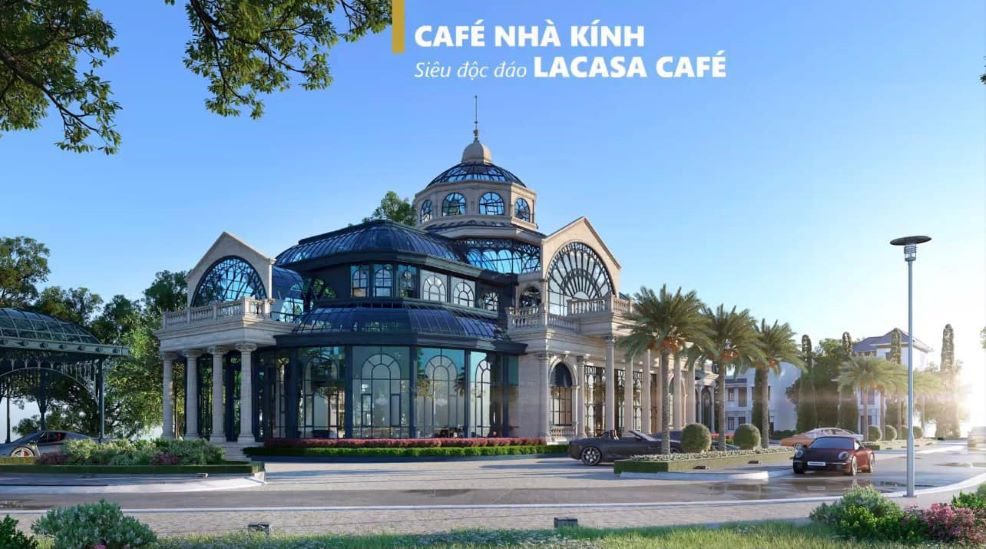 Tháng 7/2021 cũng khai trương Cafe nhà kính La Casa ngay quảng trường Aqua Marina.