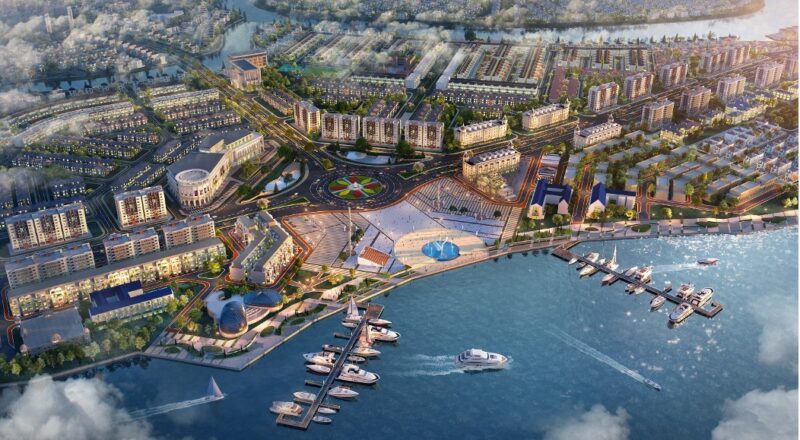 Novaland phát triển Aqua Marina mô hình đô thị trên bến dưới thuyền
