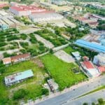 Hình thực tế quỹ đất dự kiến triển khai dự án của Hà Đô mặt tiền Phạm Văn Đồng giao với Kha Vạn Cân ở Thủ Đức.