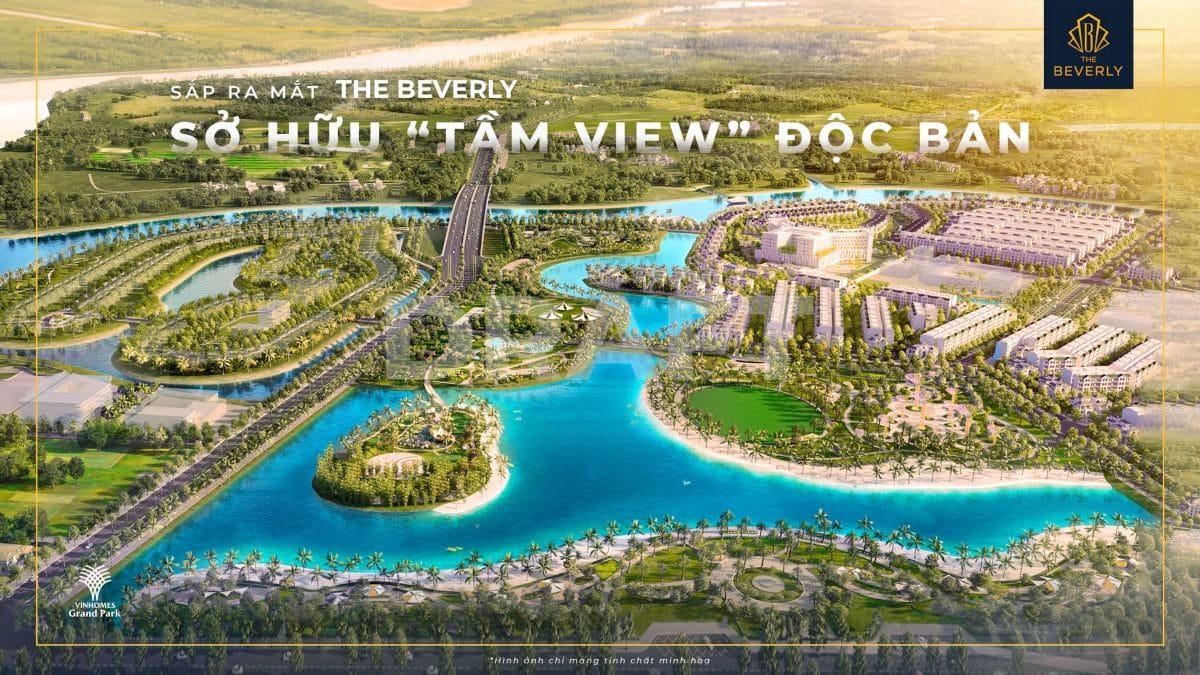 Căn hộ The Beverly sở hữu vị trí trung tâm và tầm nhìn độc bản tại Vinhomes Grand Park.