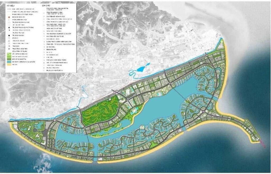 Tổ chức không gian kiến trúc cảnh quan của đô thị biển Cần Giờ theo Đề xuất điều chỉnh cục bộ 2023.