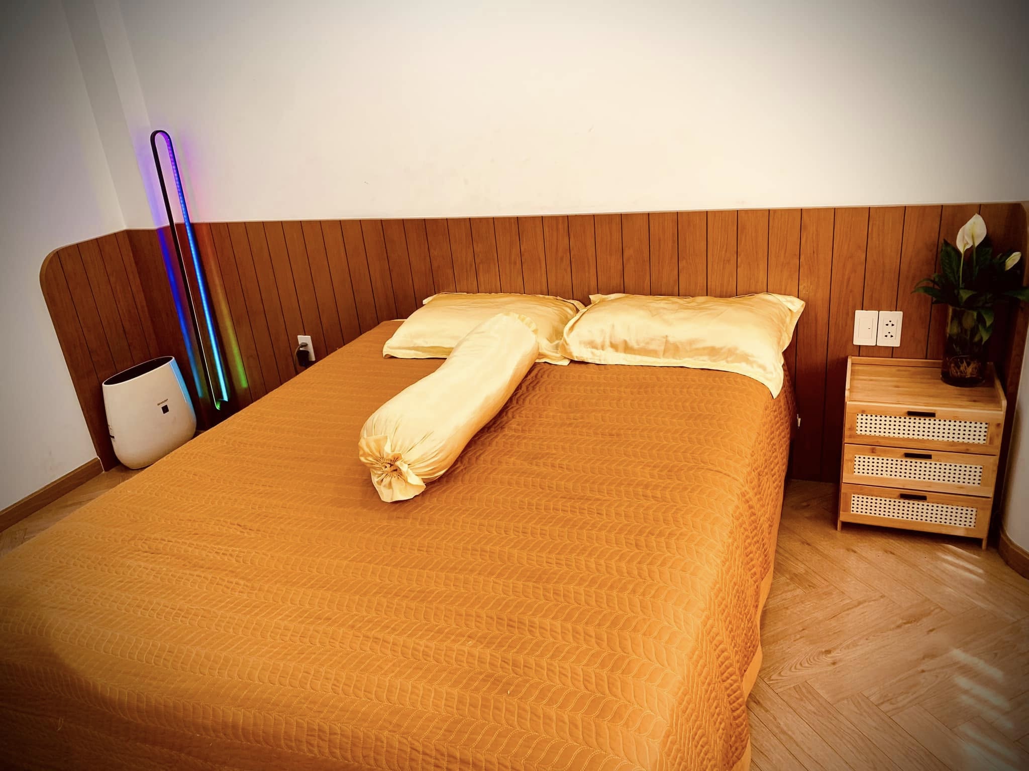 Hình ảnh thực tế nội thất Homestay ngay trong Khu đô thị Vạn Phúc City.