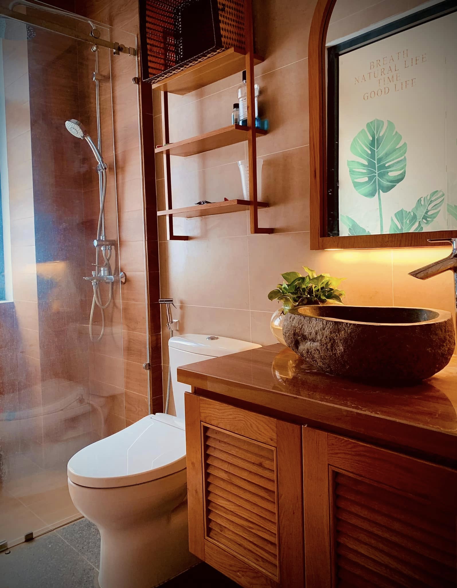Hình ảnh thực tế nội thất Homestay ngay trong Khu đô thị Vạn Phúc City.