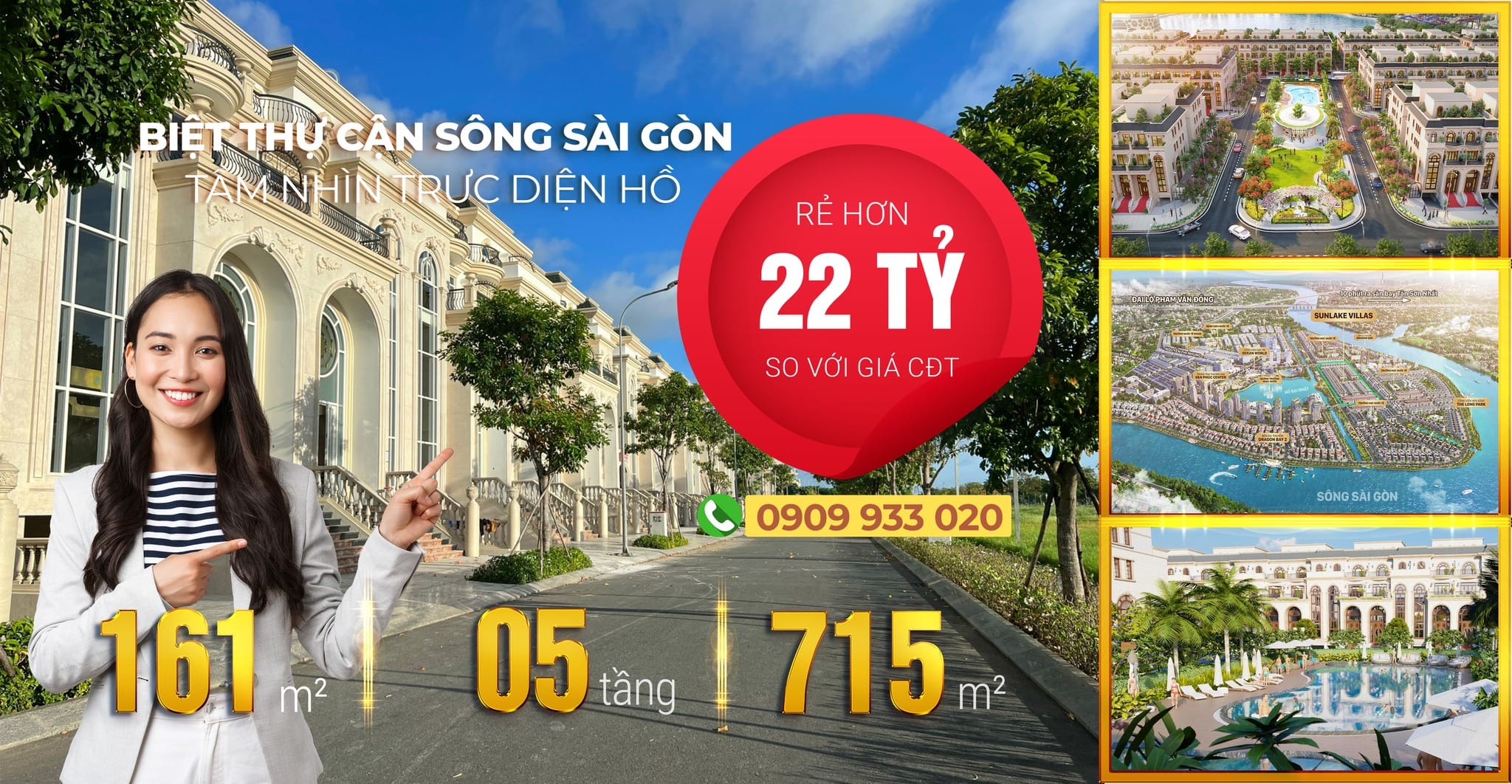 Cơ hội đầu tư hấp dẫn khi sở hữu biệt thự Sunlake Villas tại khu đô thị Vạn Phúc City.