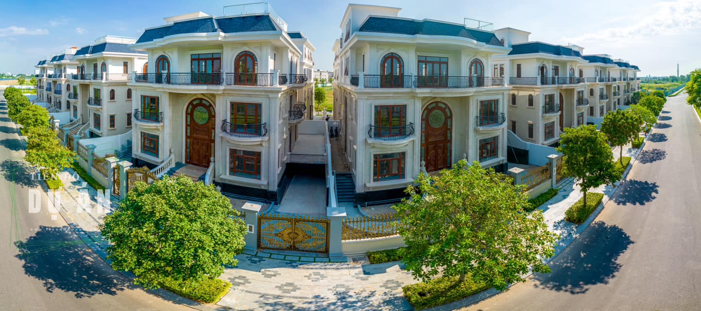 Với lợi thế ven sông Sài Gòn dự án của HUD được quy hoạch nhiều căn biệt thự diện tích lớn.