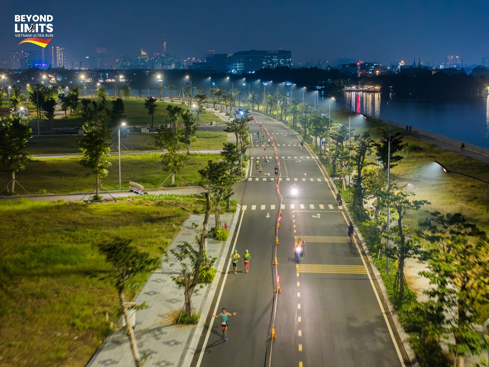 Trục đường ven sông Sài Gòn của bán đảo Hiệp Bình Phước đoạn qua dự án của HUD.