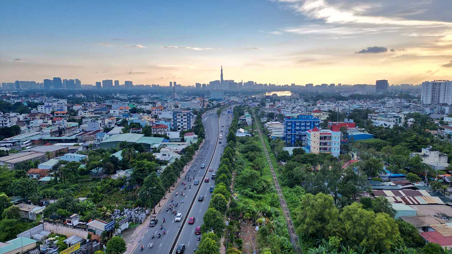 Đường vành đai 2 đoạn Phạm Văn Đồng, Linh Đông, thành phố Thủ Đức dự kiến bồi thường giá đất ở mức cao nhất 111,5 triệu đồng/m2